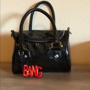 ♦️ NWOT Harley Quinn Bang Imprinted Mini Sachel ♦️